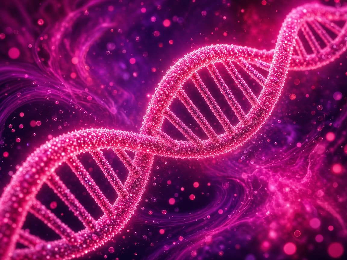 DNA dizileme görselleştirmesi — genetik test